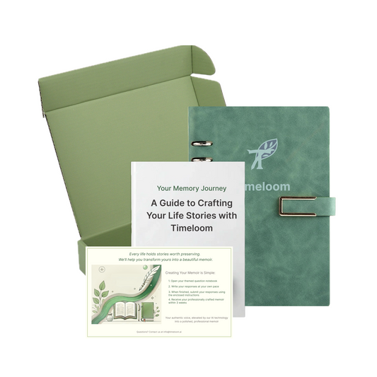 Guided Memoir Experience: Your Story, Your Voice